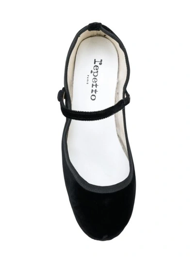 Shop Repetto Low Heel Ballerina Shoes In Black