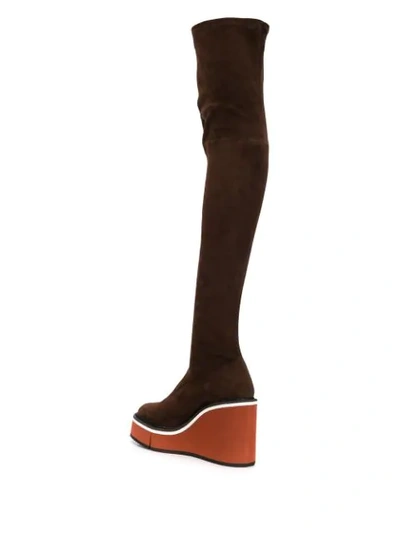 Shop Clergerie Belize Boots In Brown