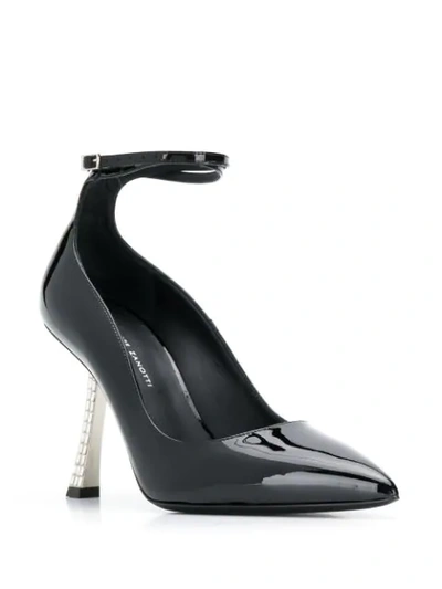 Shop Giuseppe Zanotti Farrah Strappy Pumps In Black