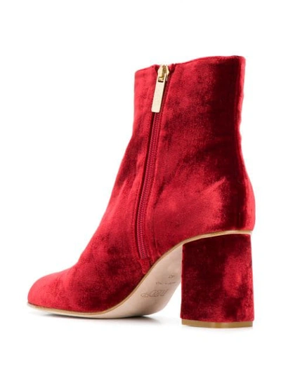 Shop Red Valentino Redvalentino Low-heel Ankle Boots