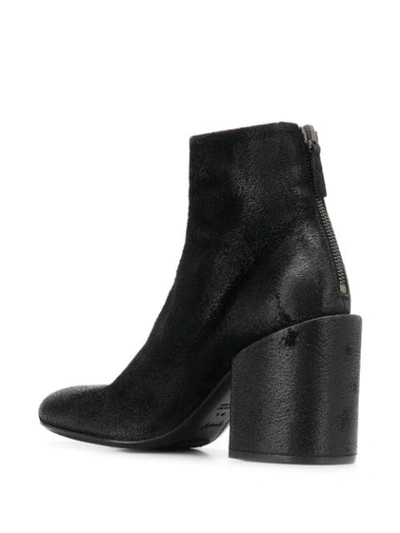 Shop Marsèll Block Heel Ankle Boots In Black