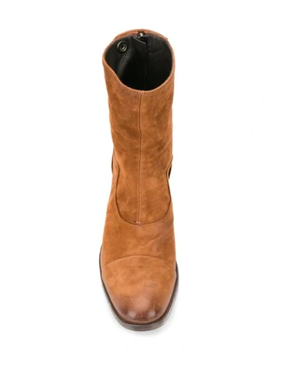 Shop Alberto Fasciani Oxana Boots In Brown