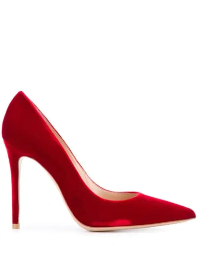 Shop Gianvito Rossi Stiletto Pumps In Red