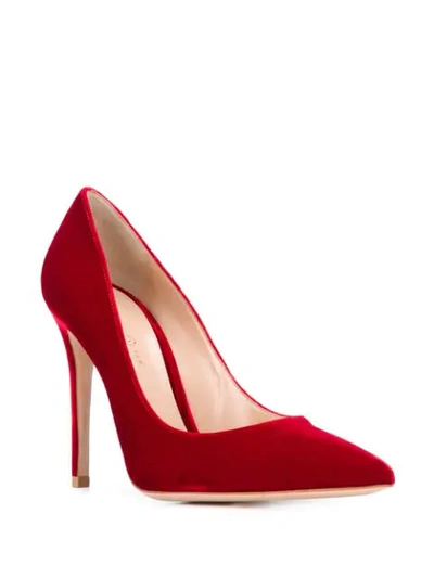 Shop Gianvito Rossi Stiletto Pumps In Red