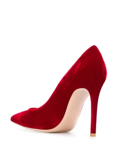 Shop Gianvito Rossi Stiletto Pumps In Red