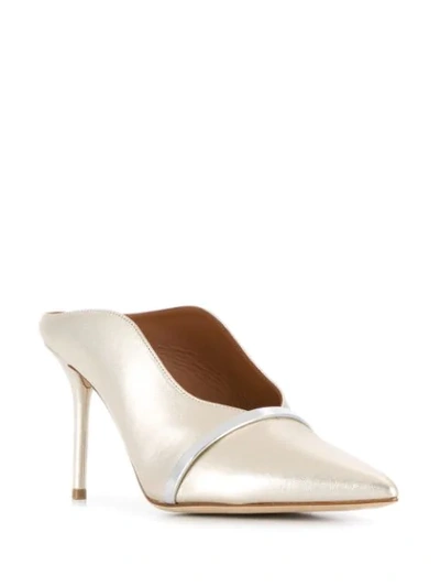 Shop Malone Souliers Constance Mule Pumps In Gold