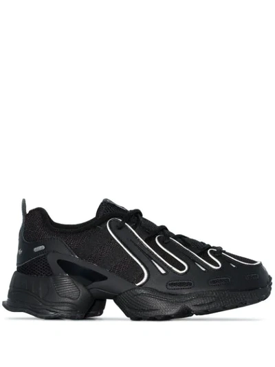Shop Adidas Originals Eqt Gazelle Sneakers In Black