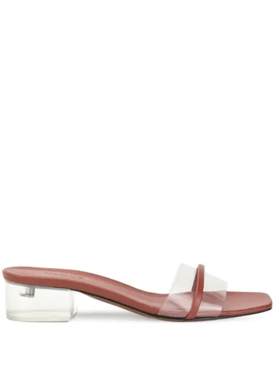 Shop Neous Osty Sandals In Brown