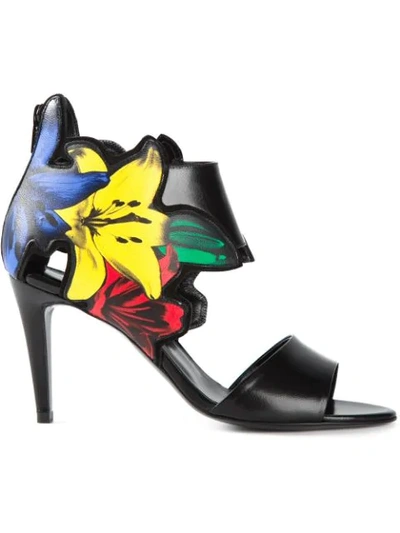 Shop Pierre Hardy 'lily' Sandals In Black
