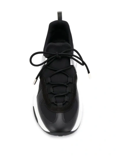 Shop Ferragamo Klassische Sneakers In Nero