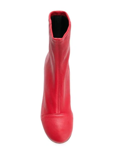 Shop Isabel Marant Daevel Boots In Red