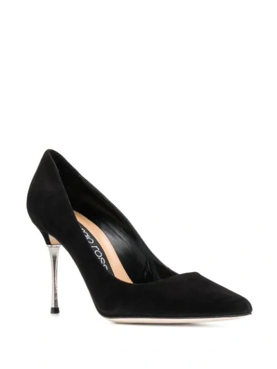 Shop Sergio Rossi Stiletto Pumps In Black