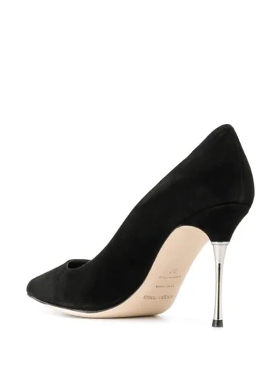 Shop Sergio Rossi Stiletto Pumps In Black