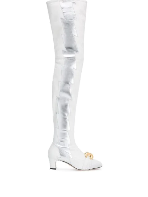 gucci high knee boots