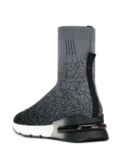 Shop Ash Sock Sneakers In Grey