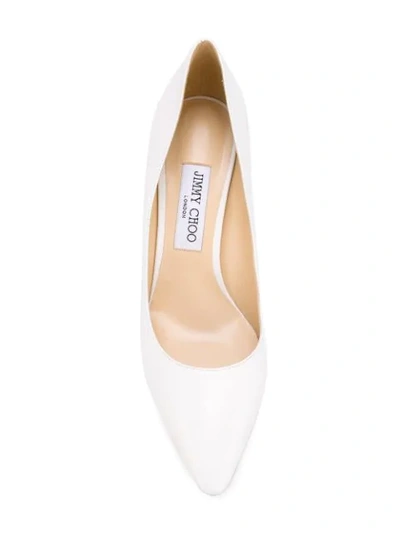 Shop Jimmy Choo Romy 85 Pumps In White