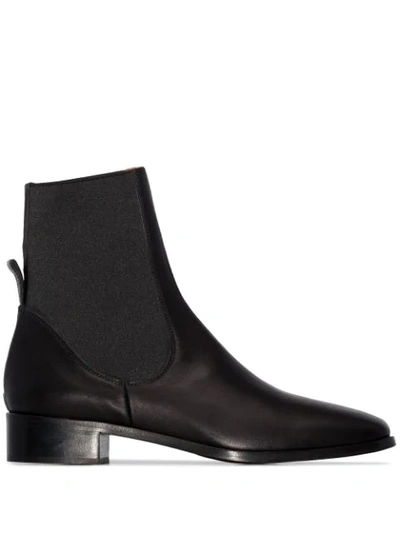 Shop Atp Atelier Vernazza Ankle Boots In Black