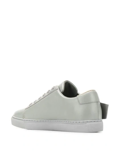 Shop A-cold-wall* Multi-panel Low-top Sneakers In Grey