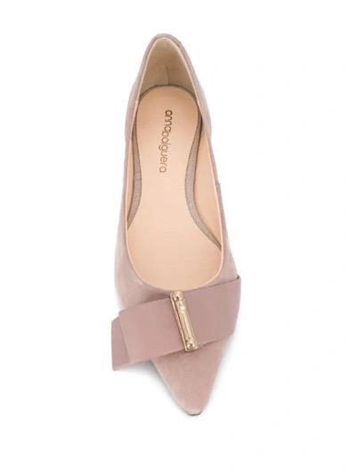 Shop Anna Baiguera Ballerina Shoes In 21253 Natural