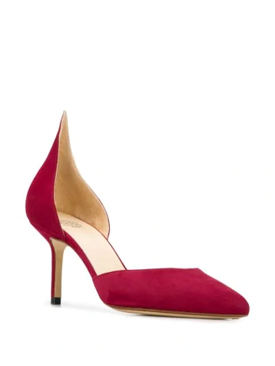 Shop Francesco Russo Pointed Stiletto Pump In Red