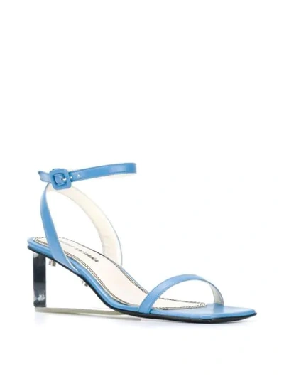 Shop Nicole Saldaã±a Alyssa Sandals In Blue