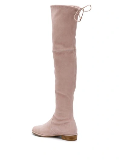 STUART WEITZMAN LOWLAND OVER-THE-KNEE BOOTS - 大地色