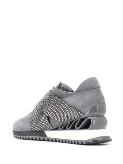 Shop Le Silla Reiko Sneakers In Grey