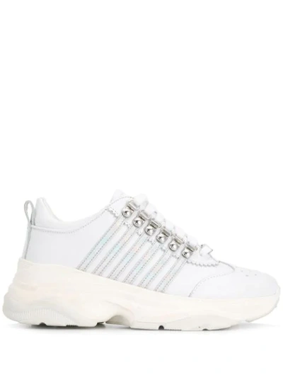 Shop Dsquared2 251 Sneakers In White