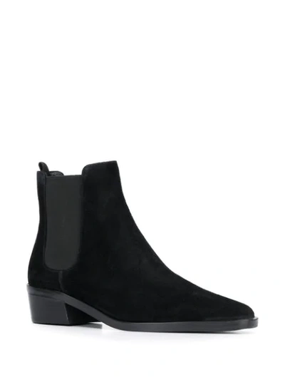 Shop Michael Kors Suede Ankle Boots In Black