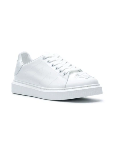 Shop Versace Nyx Low Top Sneaker - White