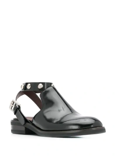 Shop See By Chloé Buckle Strap Mules In Black