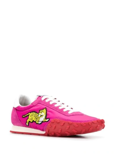 Shop Kenzo Move Sneakers In Pink