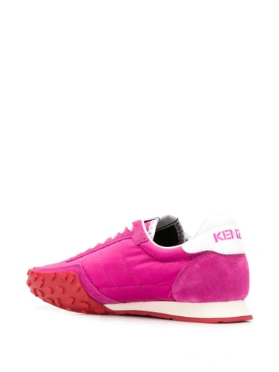 Shop Kenzo Move Sneakers In Pink