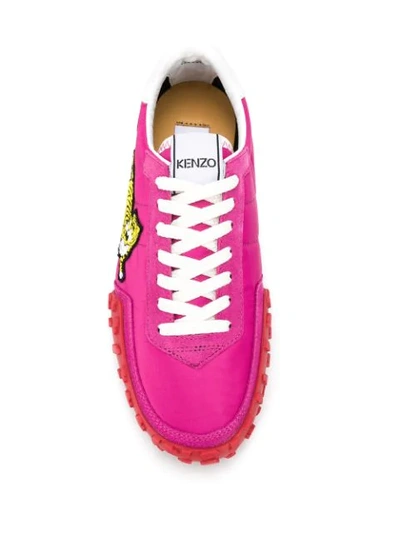 Shop Kenzo Move Sneakers In Pink