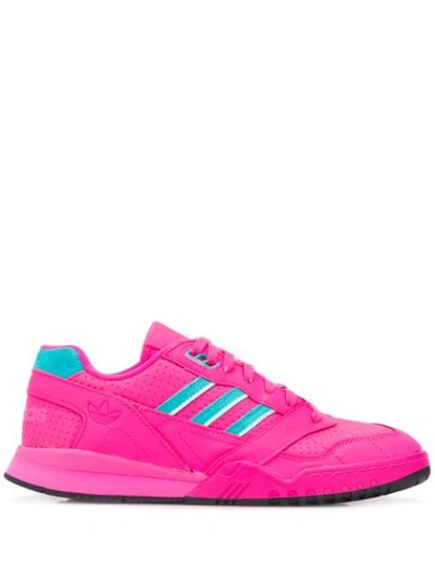 Shop Adidas Originals 'a.r. Trainer' Sneakers In Shockpinkicemint