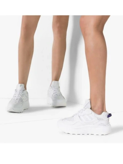 Shop Eytys Platform Sneakers In White