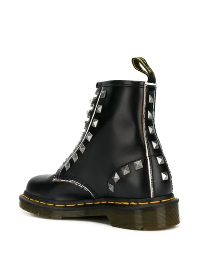 Shop Dr. Martens 1460 Stud Boots In Black