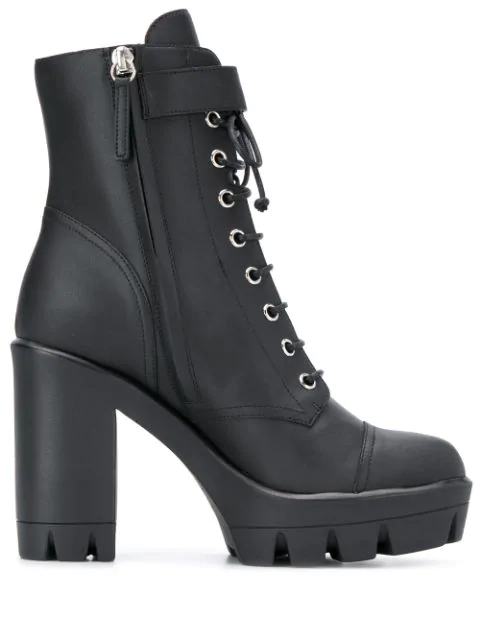 giuseppe zanotti platform boots