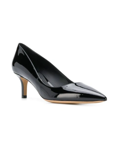 Shop Ferragamo Adele Pumps In Black