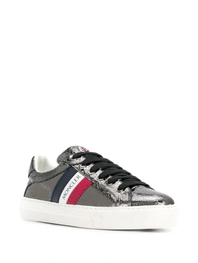 Shop Moncler Ariel Sneakers In Grey