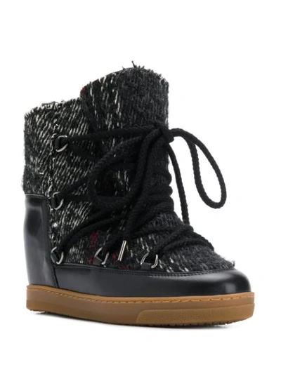 Shop Isabel Marant Nowles Boots In Black