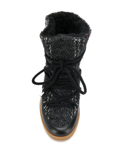 Shop Isabel Marant Nowles Boots In Black