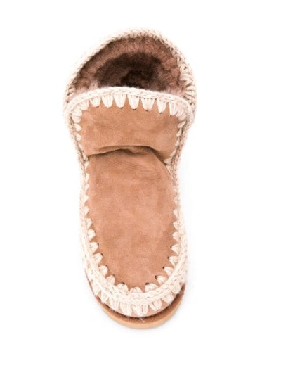 Shop Mou Eskimo Ankle Boots In Pkbro