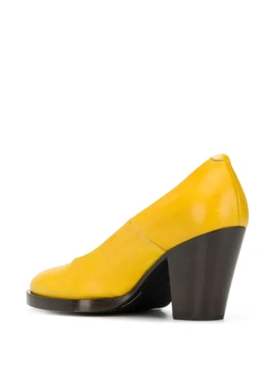 Shop A.f.vandevorst Tapered Heel Pumps In Yellow