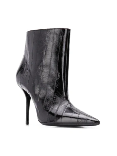 SAINT LAURENT PIERRE BOOTIES - 黑色