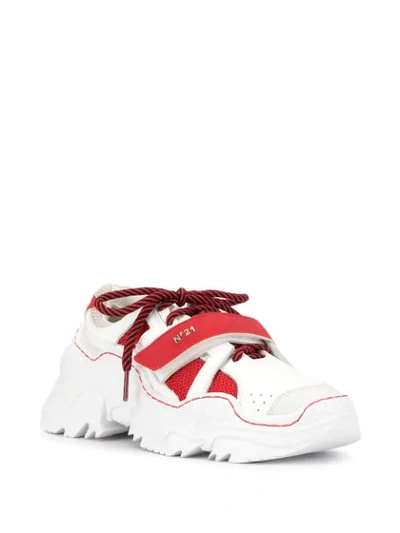 Shop N°21 Billy Sneakers In White