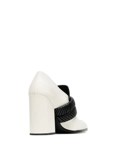 Shop Proenza Schouler 100 Leather Pumps In White