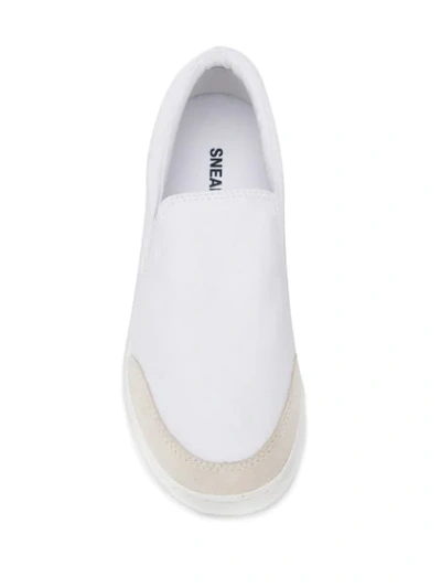 Shop Apc Slip On Joan Trainers In White