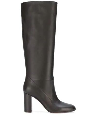 Shop Gianvito Rossi Knee-length Boots In Brown