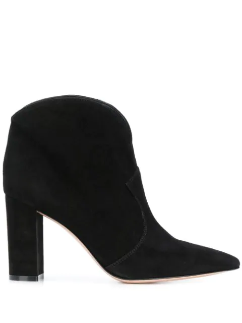 gianvito rossi pointed ankle boots